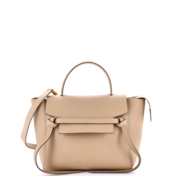 Celine Belt Bag Textured Leather Micro
