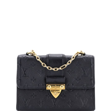 Louis Vuitton Saint Sulpice Handbag Monogram Empreinte Leather BB