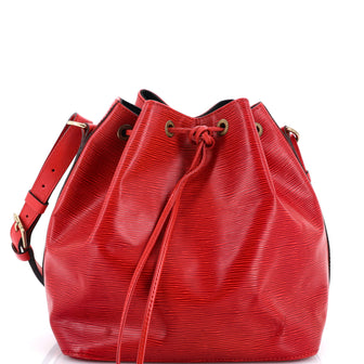 Louis Vuitton Petit Noe Handbag Epi Leather