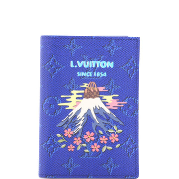 Louis Vuitton Passport Cover Limited Edition Printed Monogram Canvas