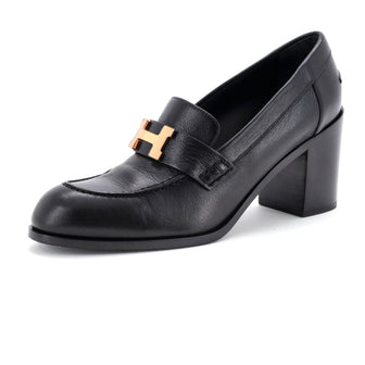 Hermes Women's Dauphine Pumps Leather 70