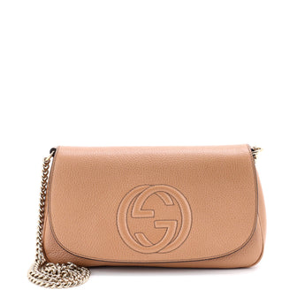 Gucci Soho Chain Crossbody Bag Leather Medium