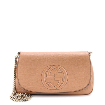 Gucci Soho Chain Crossbody Bag Leather Medium
