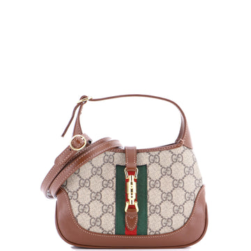 Gucci Jackie 1961 Hobo GG Coated Canvas Mini
