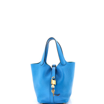 Hermes Picotin Lock Bag Clemence PM