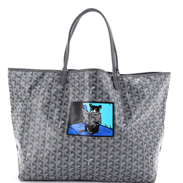 Goyard Saint Louis Tote Printed Coated Canvas GM