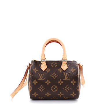 Louis Vuitton Speedy Bandouliere Bag Monogram Canvas Nano