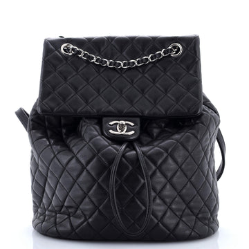 Chanel Urban Spirit Backpack Quilted Lambskin Large