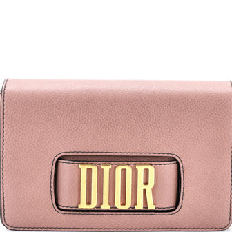 Christian Dior Dio(r)evolution Flap Bag Leather Medium