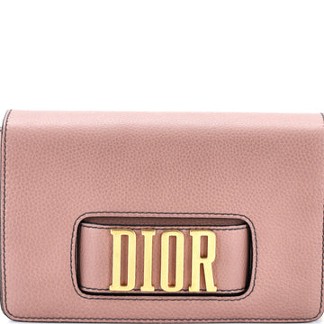 Christian Dior Dio(r)evolution Flap Bag Leather Medium