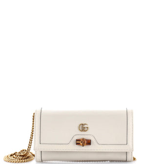 Gucci Diana Wallet on Chain Leather