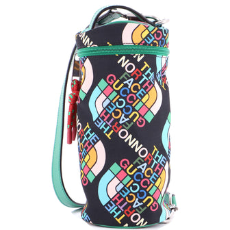 Gucci x The North Face Barrel Shoulder Bag Printed Nylon