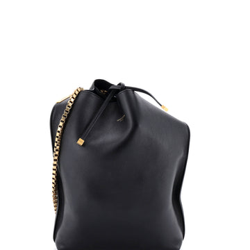 Saint Laurent Suzanne Hobo Leather Small