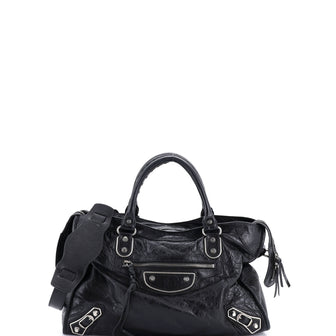 Balenciaga City Classic Metallic Edge Bag Leather Medium