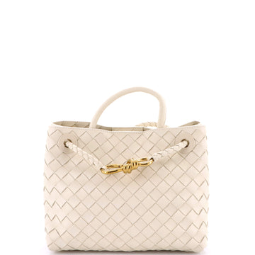 Bottega Veneta Andiamo Top Handle Bag Intrecciato Nappa Small