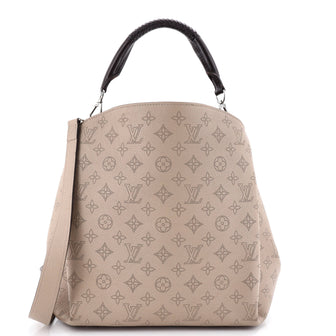 Louis Vuitton Babylone Handbag Mahina Leather PM