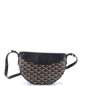 Goyard Hirondelle Shoulder Bag Coated Canvas and Leather