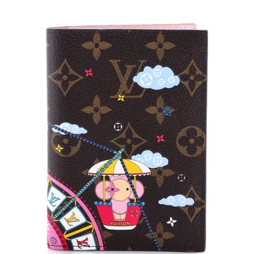 Louis Vuitton Passport Cover Limited Edition Vivienne Xmas Monogram Canvas