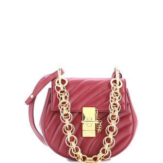 Chloe Drew Bijou Crossbody Bag Quilted Leather Small