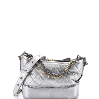 Chanel Gabrielle Hobo Quilted Aged Calfskin Small