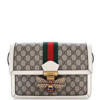 Gucci Queen Margaret Shoulder Bag GG Coated Canvas Medium