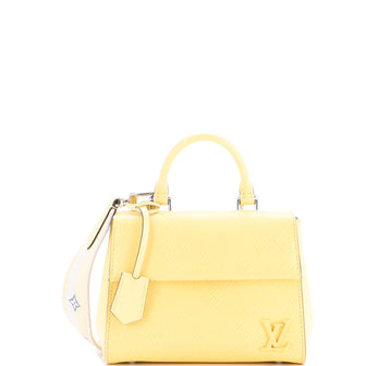 Louis Vuitton Cluny Top Handle Bag Epi Leather Mini