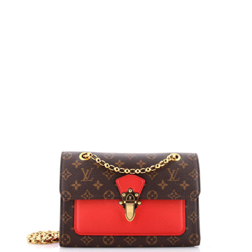 Louis Vuitton Victoire Handbag Monogram Canvas and Leather