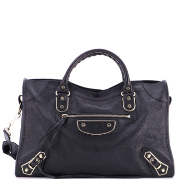 Balenciaga City Classic Metallic Edge Bag Leather Medium