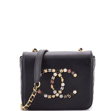 Chanel Lucky Charm CC Full Flap Bag Lambskin Small
