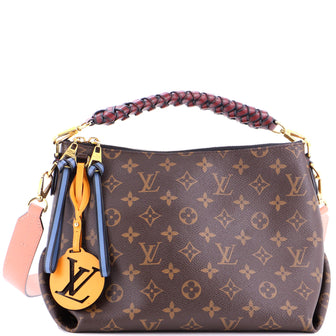 Louis Vuitton Braided Handle Beaubourg Hobo Monogram Canvas Mini