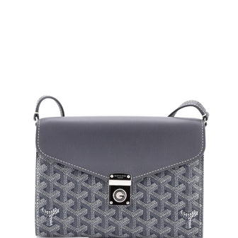 Goyard Chypre Wallet on Strap Coated Canvas with Leather
