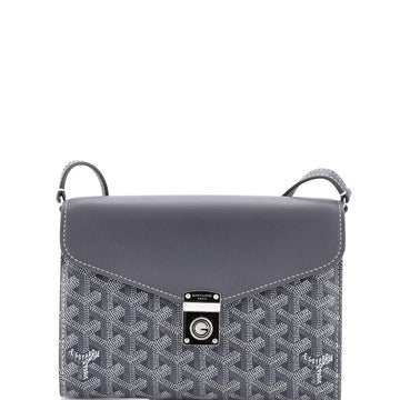 Goyard Chypre Wallet on Strap Coated Canvas with Leather