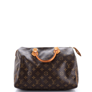 Louis Vuitton Speedy Handbag Monogram Canvas 30