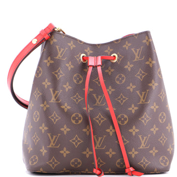 Louis Vuitton NeoNoe Handbag Monogram Canvas with Leather MM