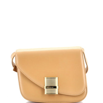 Salvatore Ferragamo Fiamma Crossbody Bag Leather Small