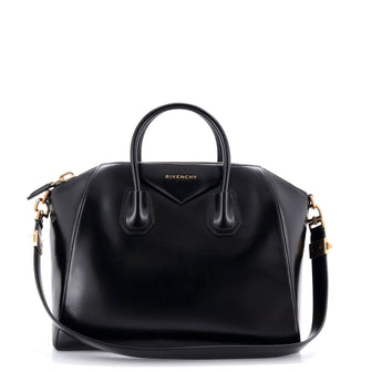 Givenchy Antigona Bag Glazed Leather Medium