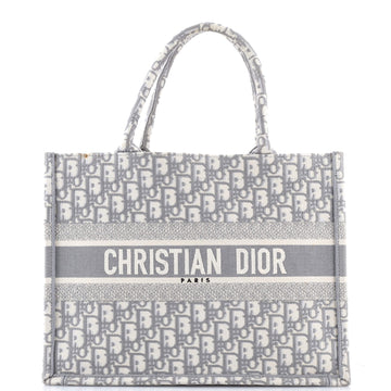 Christian Dior Book Tote Oblique Canvas Medium