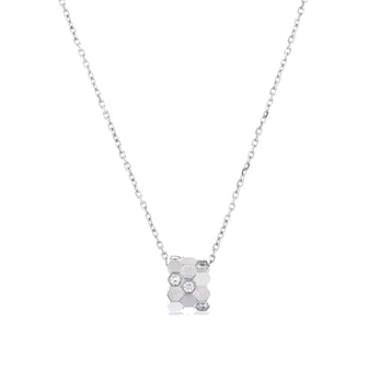 Chaumet Bee de Chaumet Pendant Necklace 18K White Gold with Diamonds Medium