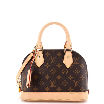 Louis Vuitton Alma Handbag Monogram Canvas BB