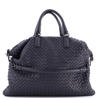 Bottega Veneta Convertible Satchel Intrecciato Nappa Medium