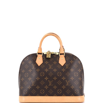 Louis Vuitton Alma Handbag Monogram Canvas PM