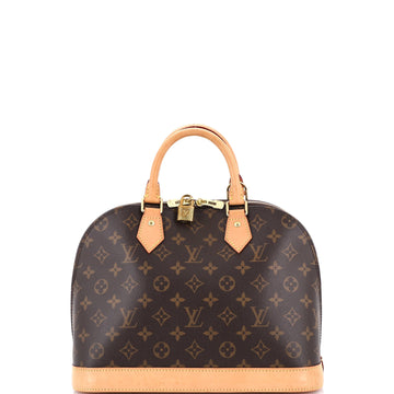 Louis Vuitton Alma Handbag Monogram Canvas PM