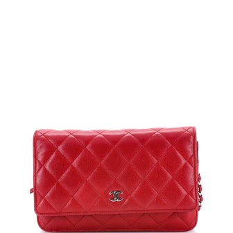 Chanel Wallet on Chain Quilted Caviar