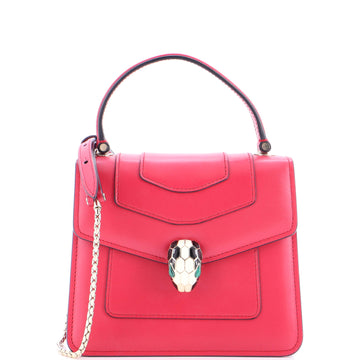 Bvlgari Serpenti Forever Top Handle Bag Leather Small