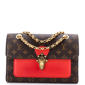 Louis Vuitton Victoire Handbag Monogram Canvas and Leather