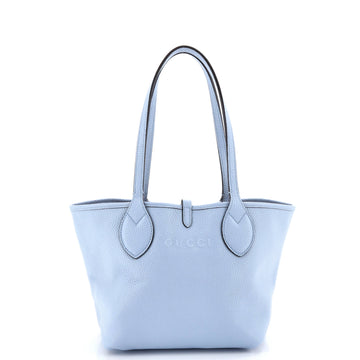 Gucci Reversible Totissima Shopping Tote Leather and GG Canvas Small