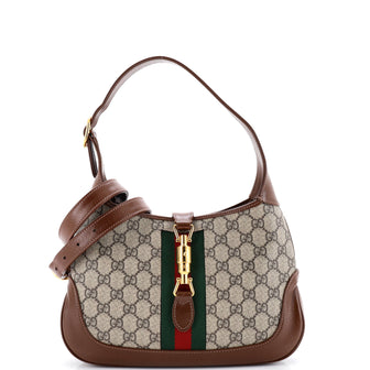 Gucci Jackie 1961 Hobo GG Coated Canvas Small