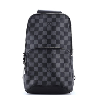Louis Vuitton Avenue Sling Bag Damier Graphite