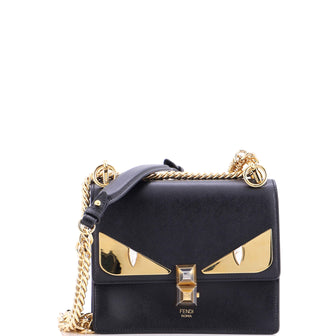 Fendi Monster Kan I Bag Leather Small