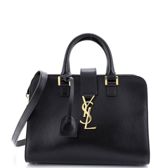 Saint Laurent Monogram Cabas Leather Baby